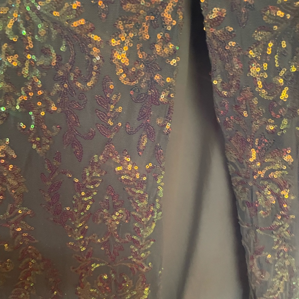 Prom/dress sequins blue color